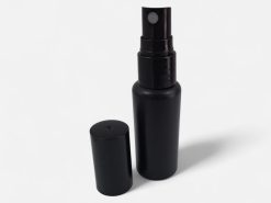30mL Black Plastic Mist Spray Bottle (Bulk discount!)