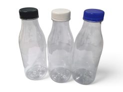 500mL Plastic Juice/Water Bottles - With Cap