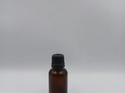 15mL Amber Glass Bottle – With Insert and Cap